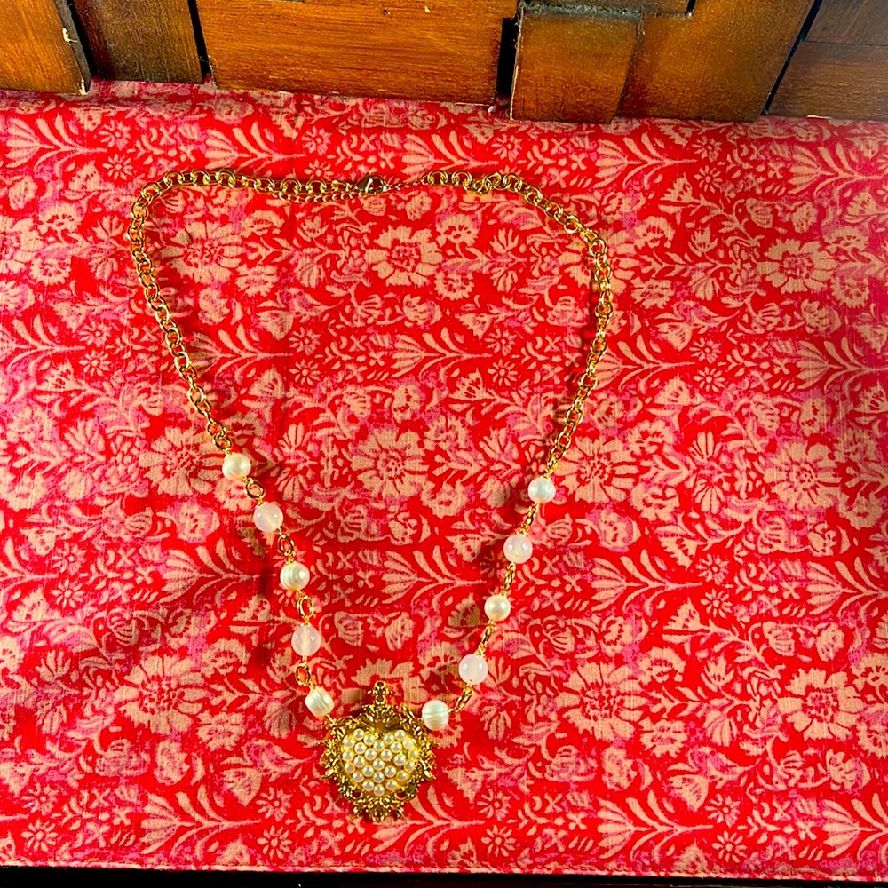 One of kind heart 💜 necklace